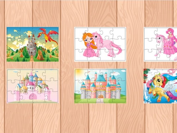 Fairy Tale Easy Jigsaw Puzzle Games Free For Kids screenshot