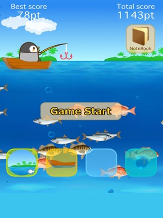 Fishing Game by Penguin + screenshot