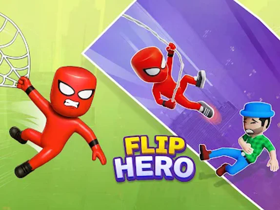Web Flip Hero: Swing & Hit Image