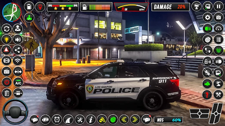 Police Chase Car Game Offline screenshot