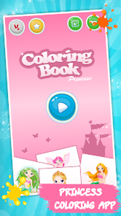 Princess Coloring - Kids Fun Image