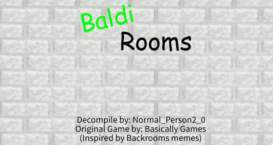 Games like Baldi Rooms V1.1.0