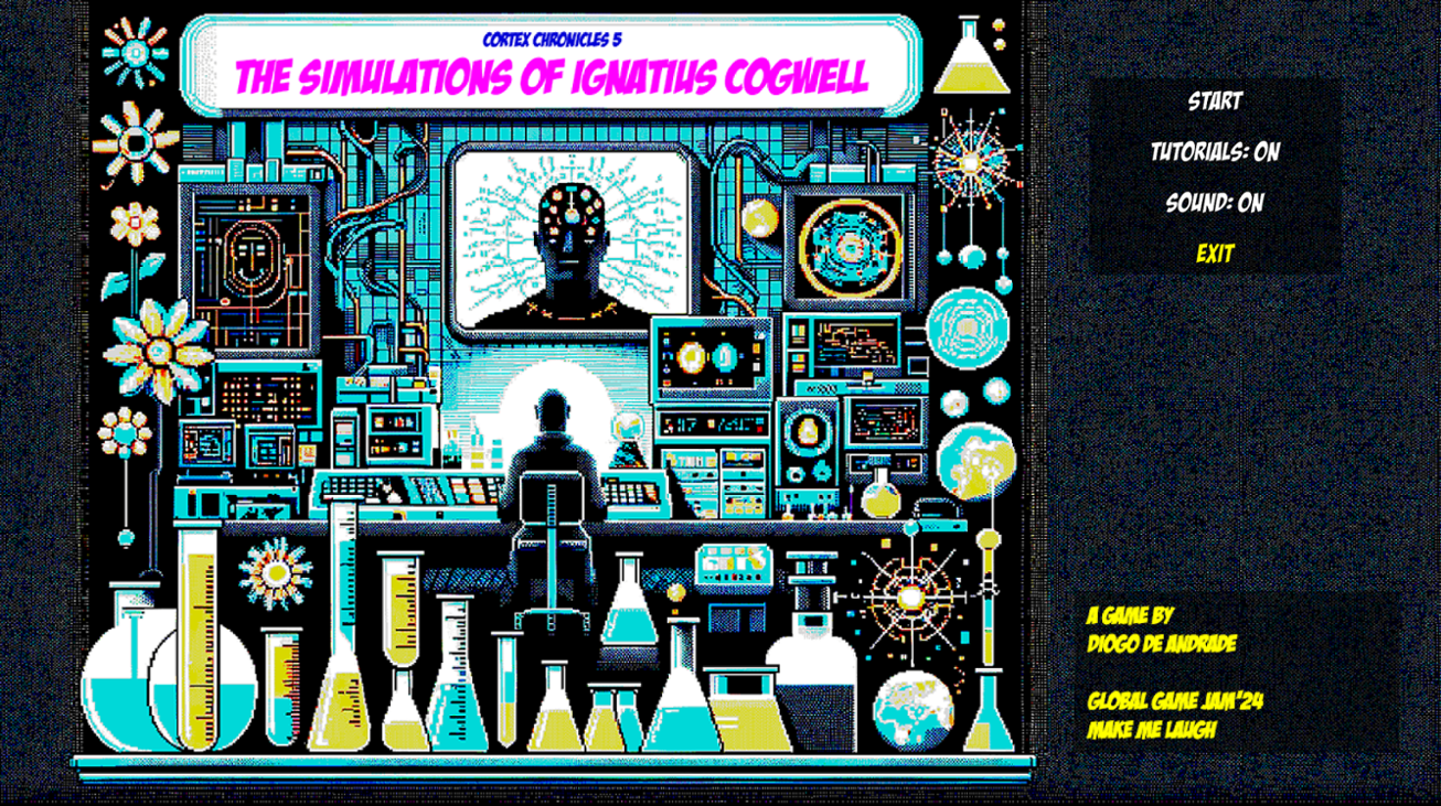 Games like GGJ24: Cortex Chronicles 5 - The Simulations of Ignatius Cogwell