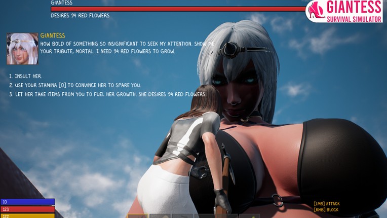 Giantess Survival Simulator screenshot