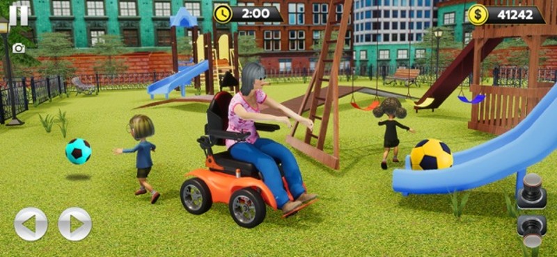 Granny Wheelie Driving Game Image