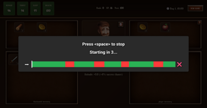 Medieval Merchant RPG - prototype screenshot