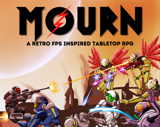 MOURN: A Retro FPS Styled TTRPG Game Cover