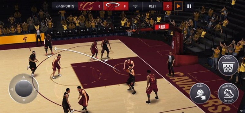 NBA LIVE Mobile Basketball screenshot