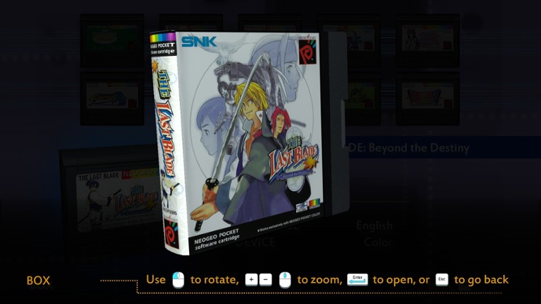 Neogeo Pocket Color Selection Vol.1 screenshot