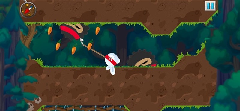 Rabbit Samurai - Grapple ninja screenshot