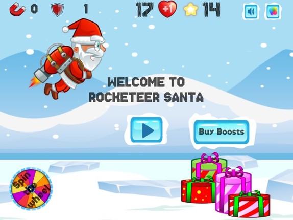 Rocketeer Santa screenshot