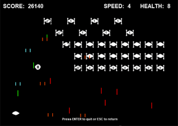 Space Invaders screenshot