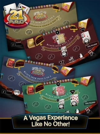 21 Pro: Blackjack Multi-Hand screenshot
