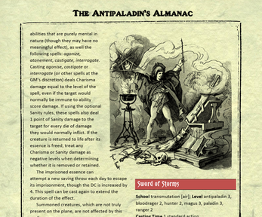 Antipaladin's Almanac Image