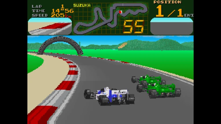 Arcade Archives 2 FINAL LAP Image
