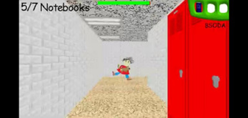 Baldi loves cats screenshot