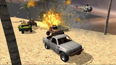 Blazing Wheels 4x4 Truck Racing Free Image