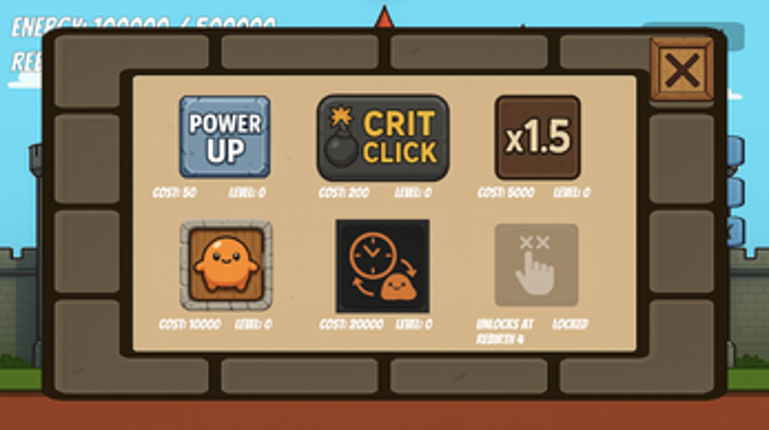 Blob Clicker Reborn Rush screenshot