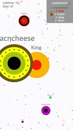 Crazy Dot Party: the kingdoms of dots ~ paradise of trivia game in blob.io version screenshot