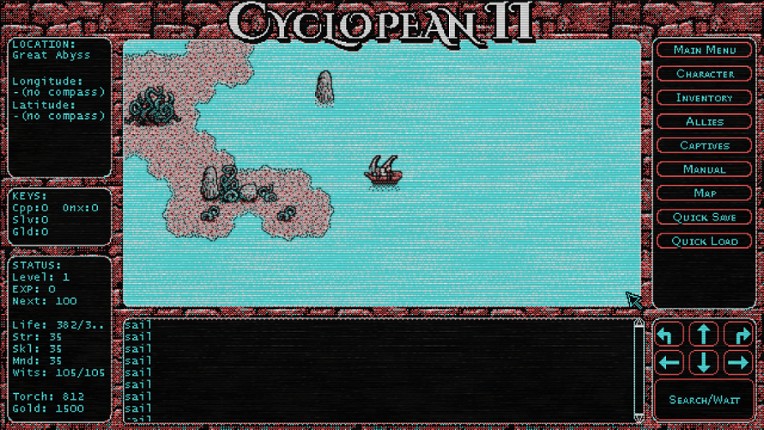 Cyclopean II: The Dreamlands screenshot