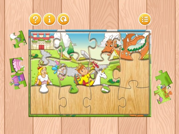 Fairy Tale Easy Jigsaw Puzzle Games Free For Kids screenshot