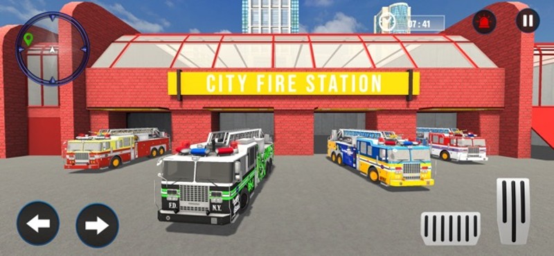 FIREFIGHTER - Fire Truck Games screenshot