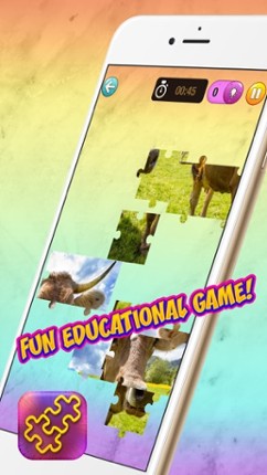 Fun Jigsaw Puzzle Free – Best Educational Match.ing Game for Kid's Brain Train screenshot