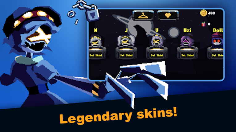 Murder Drones Endless Way 2D screenshot