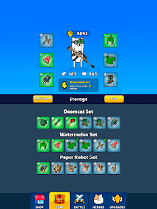 Gun Hero: Cat Survival Shooter screenshot