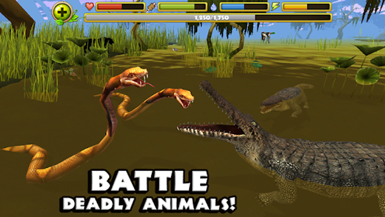 Wildlife Simulator: Crocodile screenshot