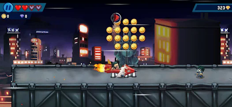 Monster Dash Lite screenshot