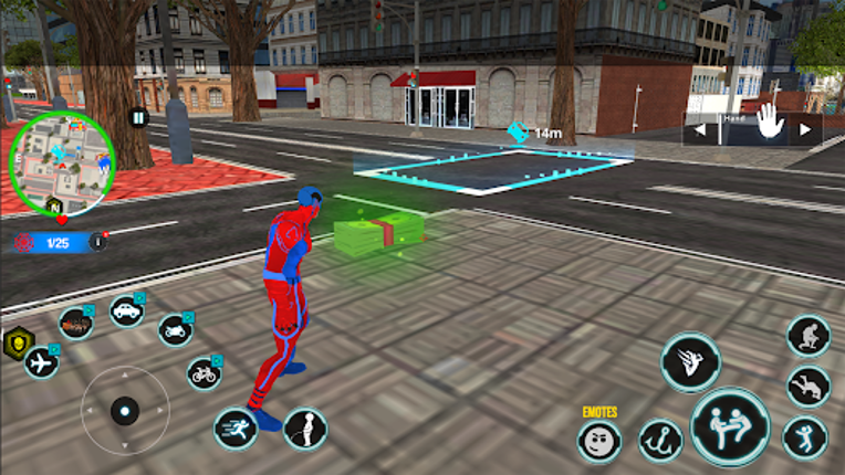 Black Spider Game : Super Hero Image