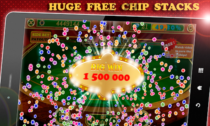 Blackjack 21 Pro screenshot