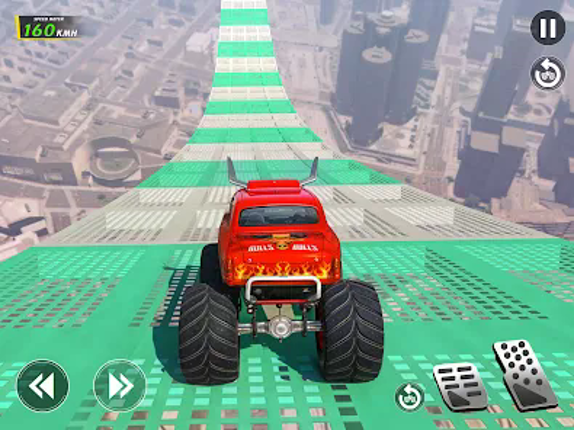 Mega Ramp Monster Truck Stunts screenshot
