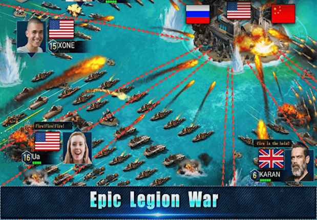 Legion ship: War pacific screenshot