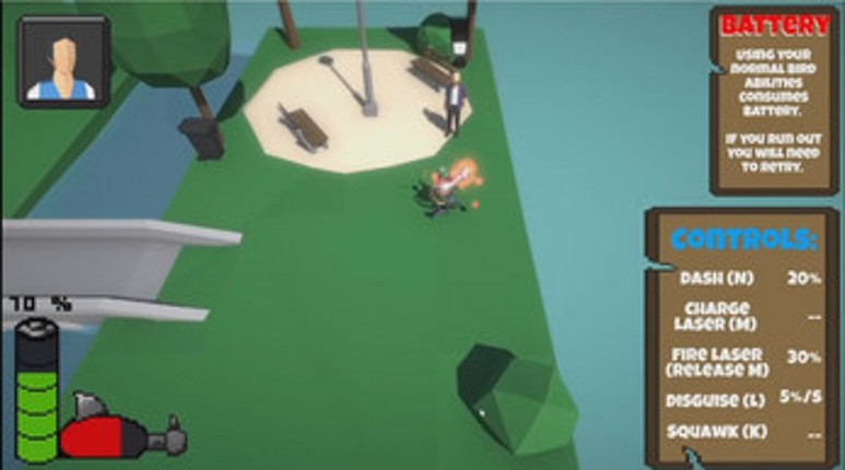 'Birds Are Real' - Brackeys 2022.1 submission screenshot