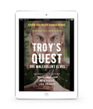 Troy's Quest - Interactive Game / Audio Book  - Accessible Game -  One Button Simple Control System Image