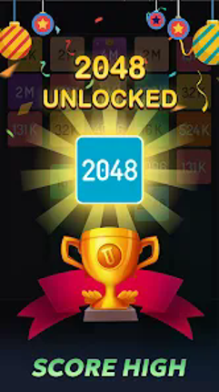 2048 Merge Games - M2 Blocks screenshot