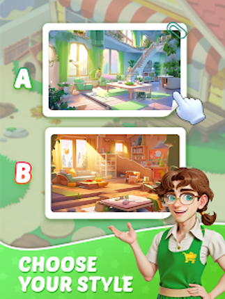 Merge Resort - Merge Game screenshot