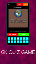 Gk quiz game Image