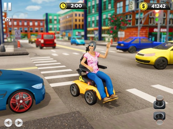 Granny Wheelie Driving Game screenshot