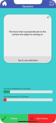 High School Physics Flashcards screenshot