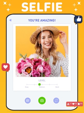 LAMA: Pixel Art Coloring Book screenshot