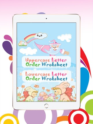 Letters A B C D E F to Z Order Kid Games with Song Image