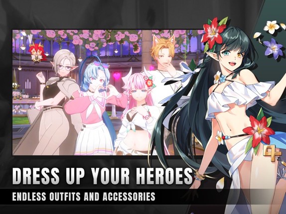Lord of Heroes: anime games screenshot