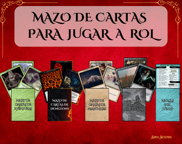 Games like Mazo de cartas para jugar a rol