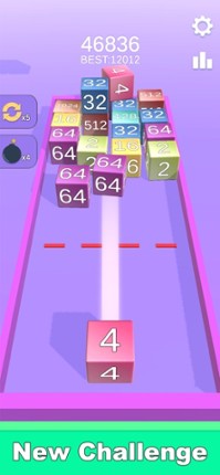 Merge2048 - shooting block 3D screenshot