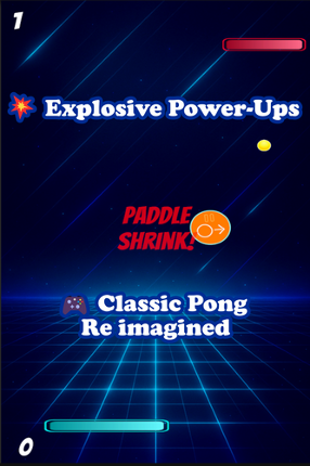 Neon Pong screenshot