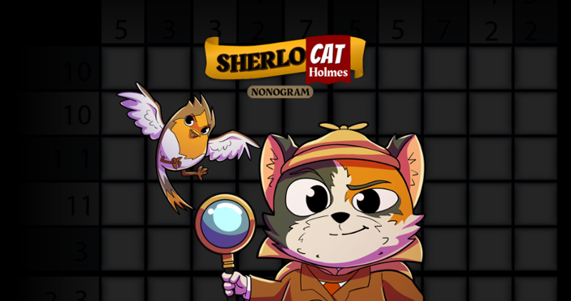 SherloCAT Holmes Nonogram Game Cover