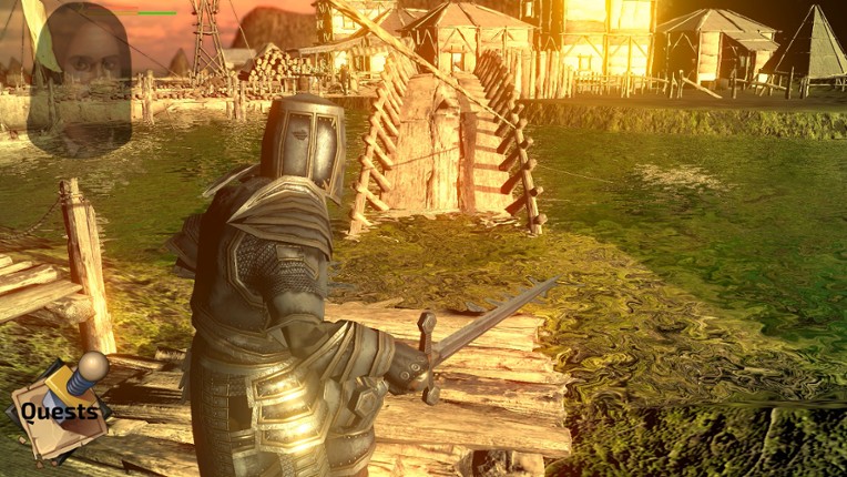 The Monk and the Warrior: The Heart of the King screenshot